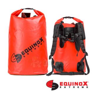 【山野賣客】Equinox 50公升 (後背式) 紅色 100% 防水袋 泛舟 浮潛 溯溪 衝浪 海釣 釣魚 46063