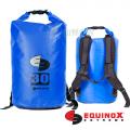 【山野賣客】Equinox 30公升 藍色(後背式)防水袋，...