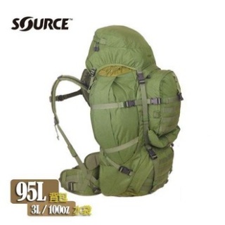 【山野賣客】Source PRO95 軍用水袋背包4252000300 橄綠色