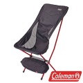 【山野賣客】美國Coleman CM-26741 LEAF高背椅 超輕鋁合金折疊月亮椅  摺疊椅 休閒椅 折合椅 黑  