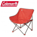 【山野賣客】美國Coleman CM-21990 輕鬆椅(紅) 休閒椅 露營椅 折疊椅 盤腿椅 月亮椅