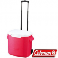 【山野賣客】Coleman CM-0028 粉紅 26.5L拖輪置物型冰桶 行動冰箱 保冰袋 保冷袋 建議搭配冷媒冰磚