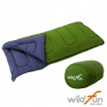 【山野賣客】WildFun 野放 可拼接方型親子睡袋 橄欖綠...