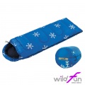 【山野賣客】WildFun 野放 經典型休閒睡袋(雪花) SC002 中空纖維睡袋