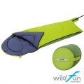 【山野賣客】WildFun 野放 抗菌防臭安心睡袋(草綠/橄欖綠) AP001 纖維睡袋