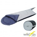【山野賣客】WildFun 野放 羊毛極佳保暖睡袋(灰/黑) WP003 羊毛 中空纖維