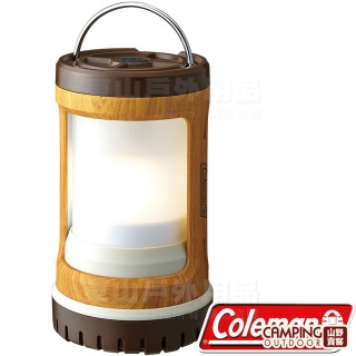 【山野賣客】美國 Coleman BL緊湊型營燈-天然木紋 # CM-31273M