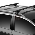 【山野賣客】都樂 Thule 711320 WingBar Evo  Black 黑色款 靜音鋁桿 車頂架 車頂桿 (127公分)
