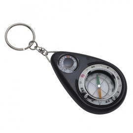 【山野賣客】法國 baladeo 超輕 鑰匙圈 指南針 溫度計 三合一 野外求生裝備 PLR201