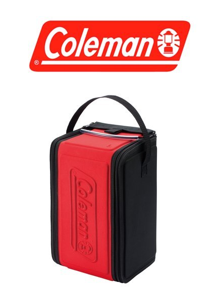 【山野賣客】美國Coleman CM-0389 營燈收納袋 攜行袋 電子燈 氣化燈 瓦斯燈 LED燈 L號 CM-0389