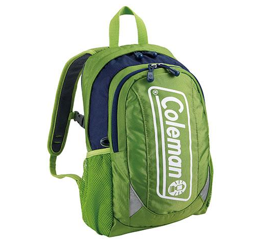【山野賣客】美國Coleman CM-21669 旅行者兒童背包 休閒背包 旅遊背包 雙肩包 單車背包 運動包 亮綠