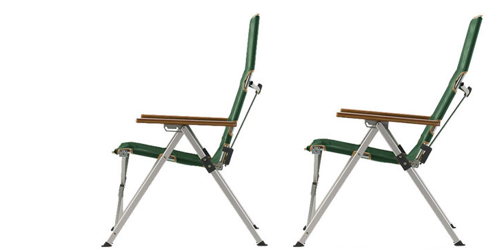 【山野賣客】ColemanLAY躺椅 摺疊椅/露營椅/休閒椅/三段可調椅背 CM-26745 綠