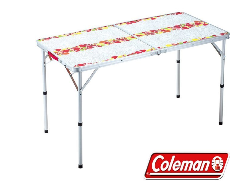 【山野賣客】Coleman CM-26747 可換面板休閒桌 120x60cm戶外行動桌 露營炊事桌 折疊野餐桌