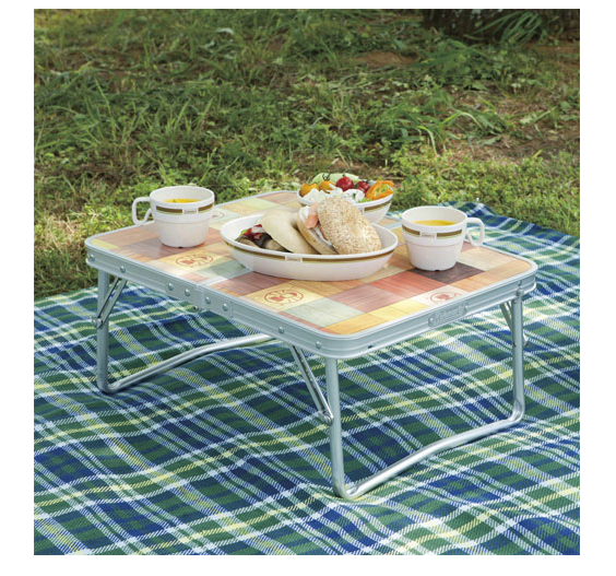 【山野賣客】Coleman CM-26756 自然風抗菌迷你桌 休閒桌 露營桌 摺疊桌 野餐桌