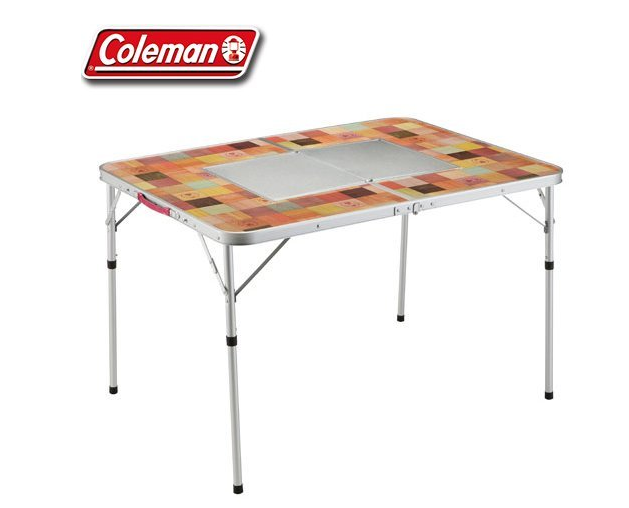 【山野賣客】Coleman自然風抗菌BBQ桌 折疊桌 露營桌 戶外露營 燒烤桌 圍爐桌 CM-26760