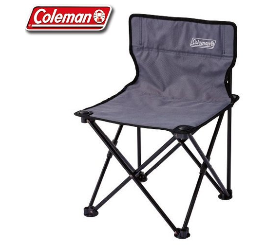 【山野賣客】Coleman 美國 吸震摺椅 休閒椅 露營椅 CM-26853 灰