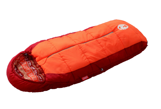 【山野賣客】Coleman 兒童可調式橘色睡袋/C4 登山活動/保暖/防寒/溫度調節 CM-27271