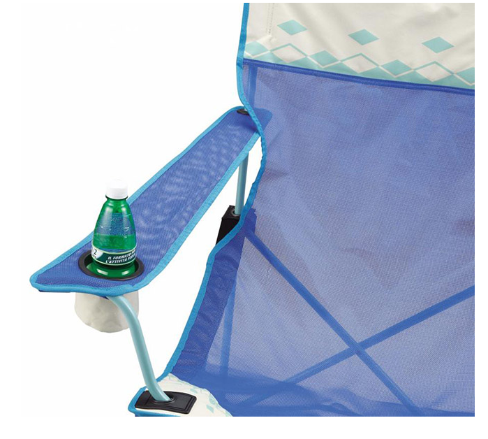 【山野賣客】Coleman 熱帶藍陽光型網椅 CM-7642J 折疊椅 休閒 露營 戶外