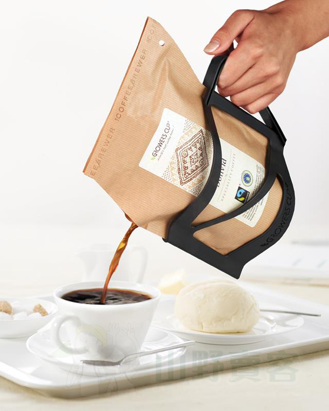 丹麥 Grower’s Cup 咖啡手持架 搭配頂級有機攜帶式濾泡咖啡使用 研磨咖啡粉 GR00