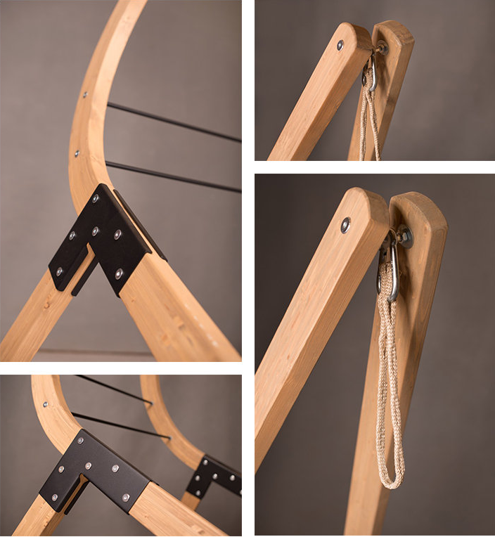 【山野賣客】 LA SIESTA VELA 木製單人吊椅架 VEA13-1