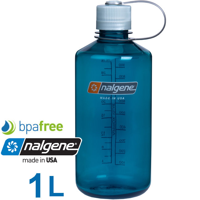 【山野賣客】Nalgene 美國 窄嘴水壺 水瓶 1000cc 鱒魚綠 2078-2053 窄嘴壺 TRITAN材質防漏水瓶 水杯 隨身瓶 防漏 水罐