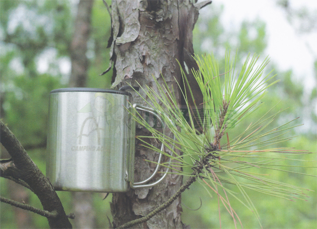ARC-156-8L / Camping ace野樂雙層不鏽鋼杯 不銹鋼斷熱杯 咖啡杯 隔熱杯 登山露營