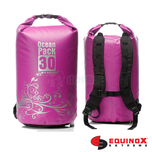 Equinox 30L (後背) 30公升 紫色浪花 防水袋 防水包 防水背包 泛舟 浮潛 溯溪 獨木舟 131425